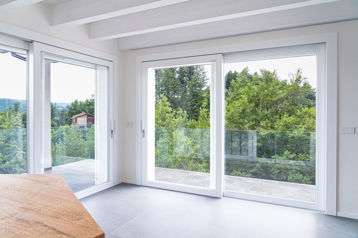finestra in pvc bianco