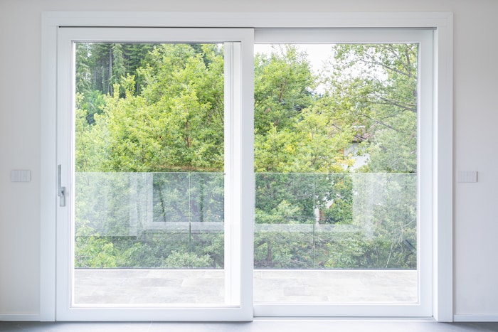 Finestra con telaio in pvc